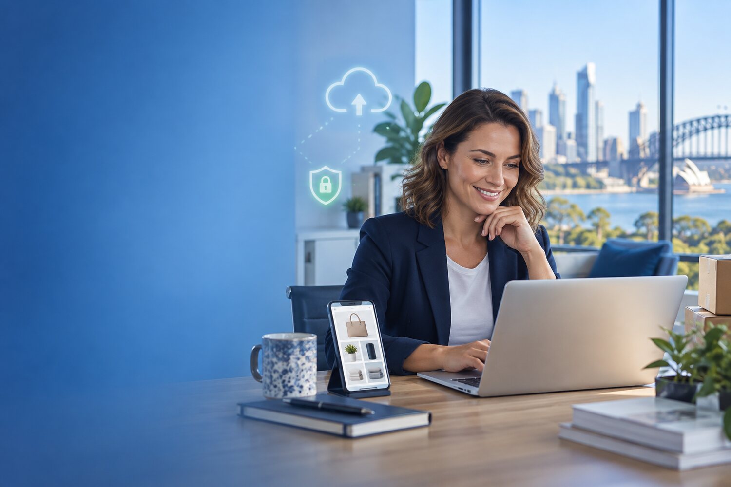 Fully hosted Send N Share™ business store